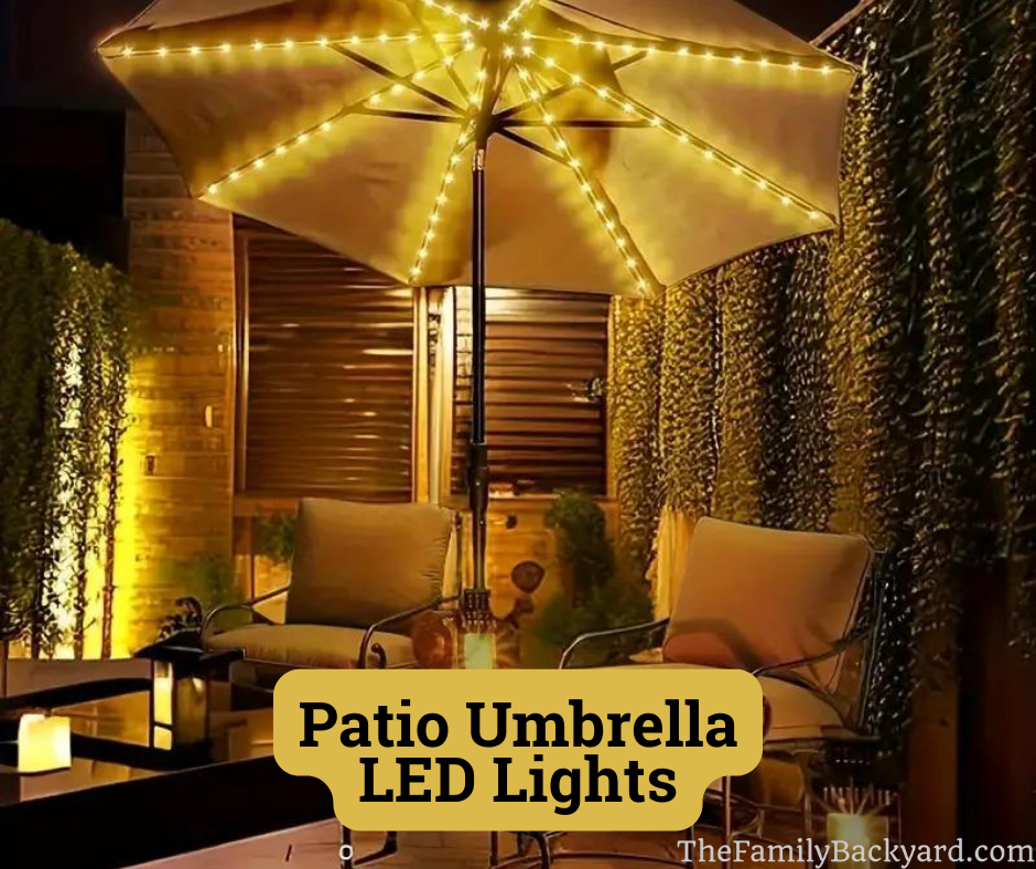 patio umbrella LED lights